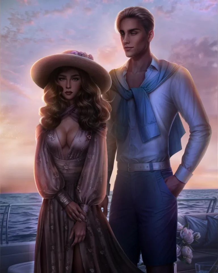 2 сезон 4 серия Кат-сцена с Ригель и Фениксом Внешность Ригель: Средиземноморская прохлада