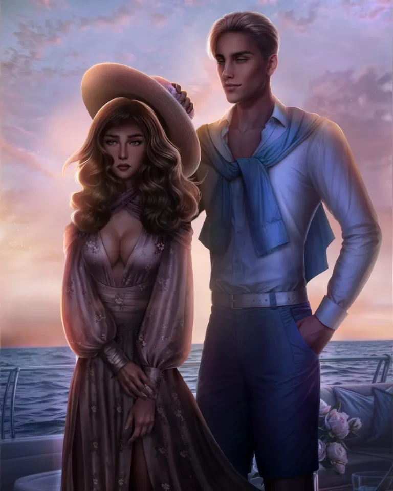 2 сезон 4 серия Кат-сцена с Ригель и Фениксом Внешность Ригель: Средиземноморская прохлада