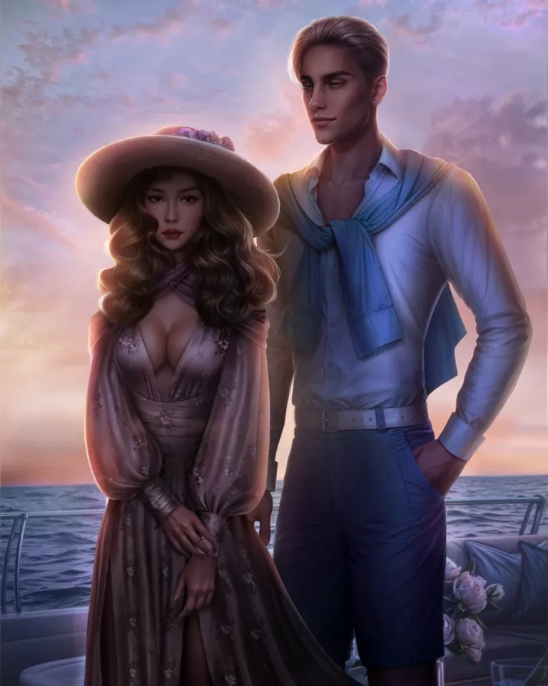 2 сезон 4 серия Кат-сцена с Ригель и Фениксом Внешность Ригель: Срединная земля