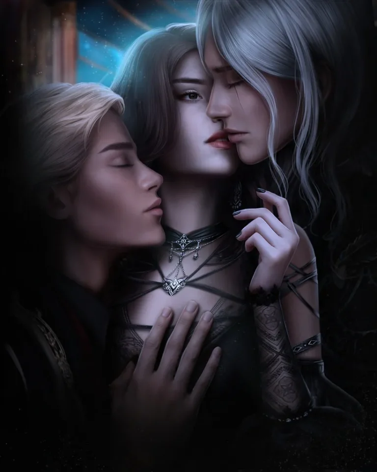 1 сезон 9 серия Кат-сцена с Фениксом, Ригель и Аргеном Внешность Ригель: Срединная земля