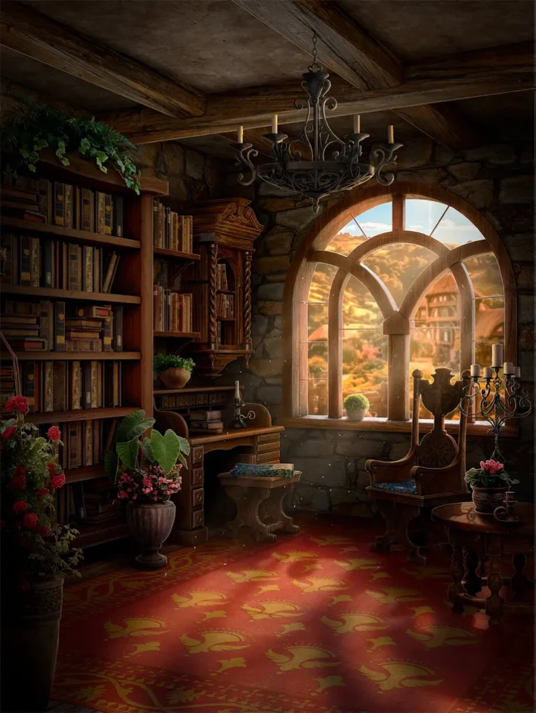 3 сезон 9 серия - Кабинет Вааля в городе Дейлир/ Осенью