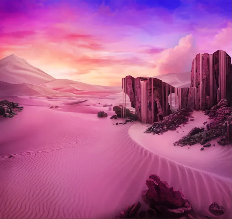 1 сезон 9 серия - Лиловая Пустыня / Днём