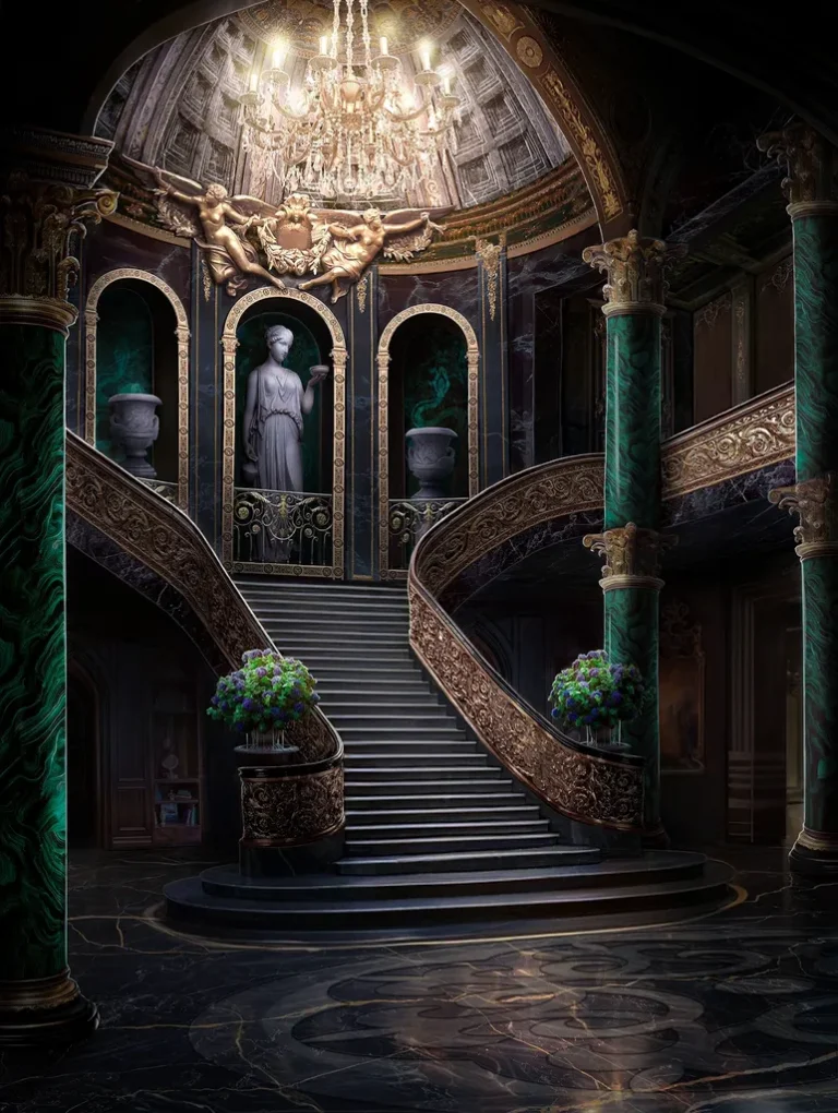 2 сезон 3 серия - Холл в поместье Честертона