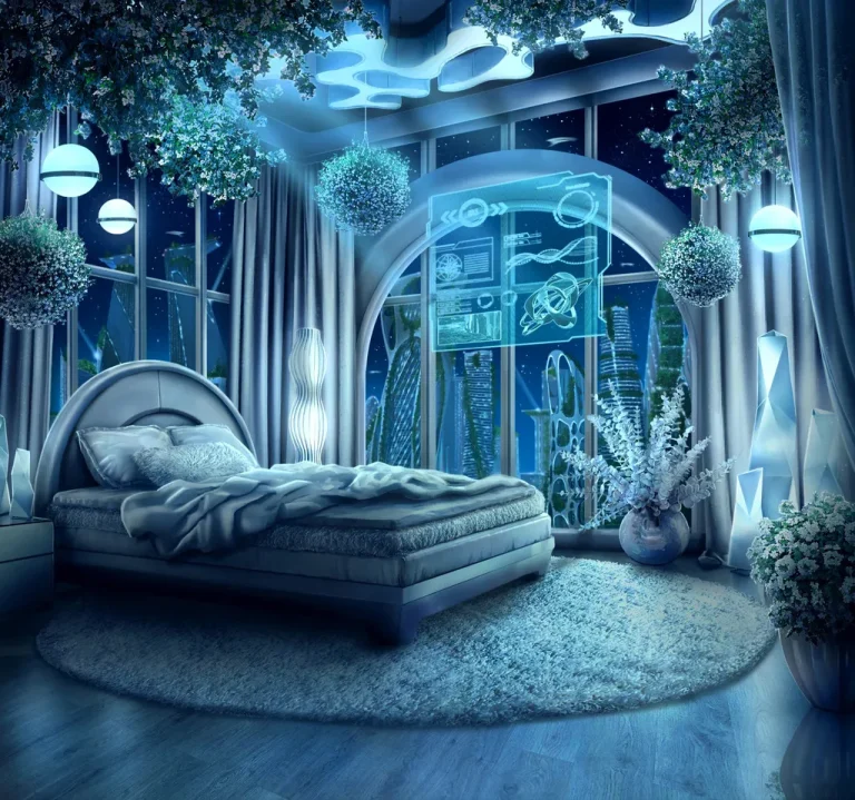 1 сезон 7 серия - Спальня в доме Ригель / Ночью