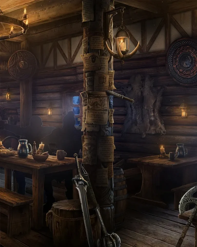 1 сезон 1 серия Кат-сцена с таверной