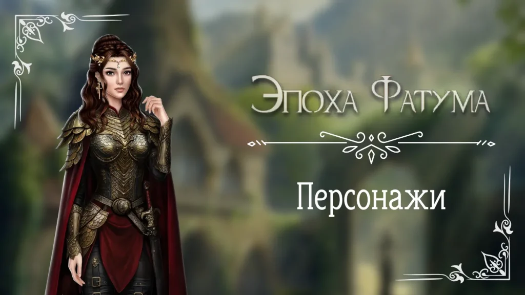 Персонажи - Эпоха Фатума - Seven Hearts Stories - галерея