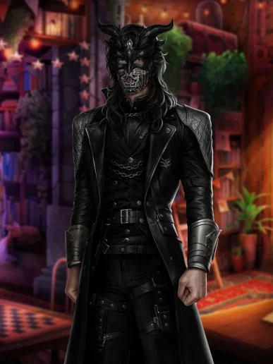 Драгон, убийца возможна любовная линия Сверхлегендарный образ «Absolute Madness» Вариант с маской из премиум образа + маска дракона на глаза за 10 аметистов