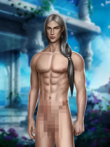 Арген, наследник рода Луны появление в обнажённом образе: 1 сезон 7 серия возможна любовная линия Причёска из премиального образа "Your Fiance"