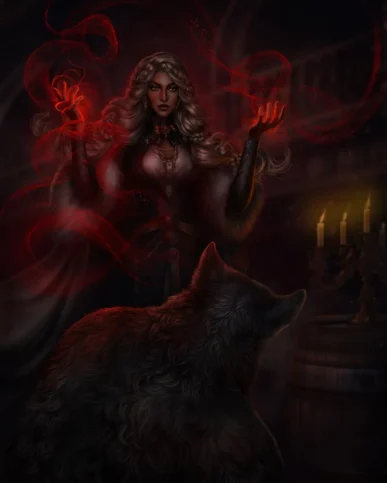 2 сезон 4 серия - Кат-сцена с Розалией и Михаем - Доступна по пути Силы Кровавой Луны