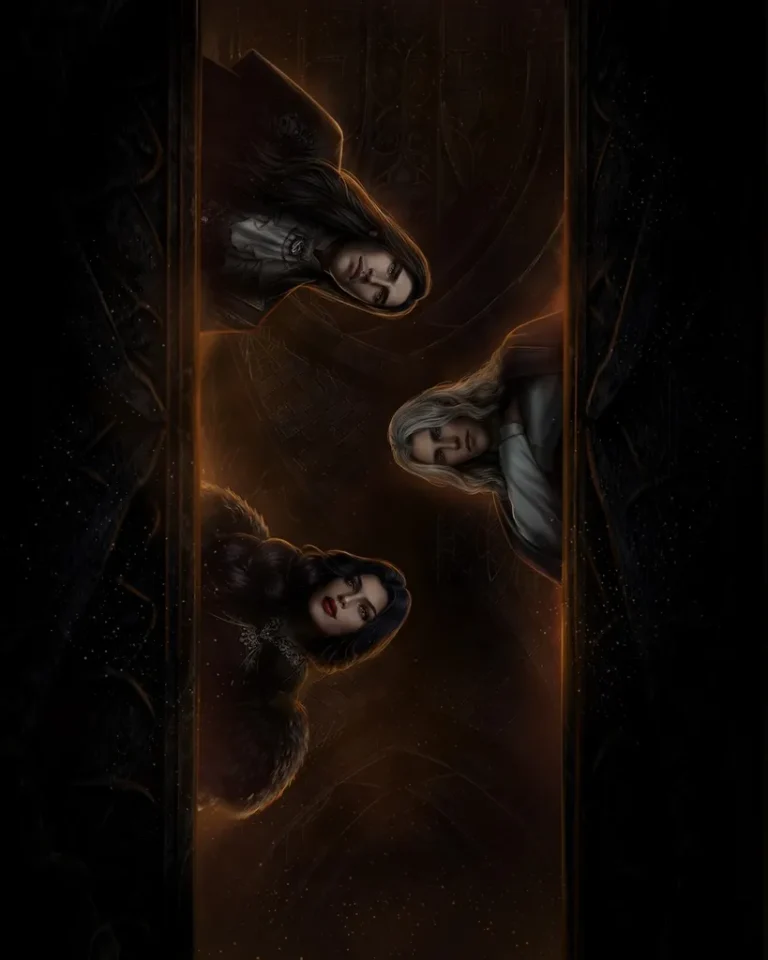 2 сезон 5 серия - Кат-сцена с Алистером, Рамоной и Эмилианом, которые смотрят на Розалию в гробу