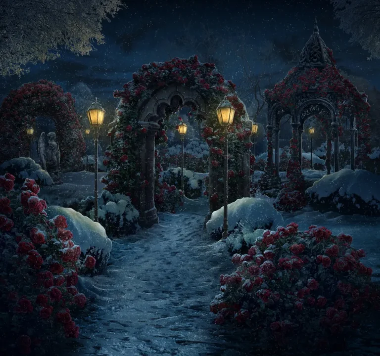 2 сезон 1 серия - Сад с розами / Зимой