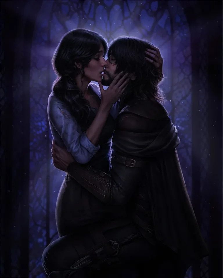 3 сезон 4 серия Кат-сцена с Элизой и Драгоном