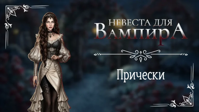 Прически - Невеста для Вампира - Seven Hearts Stories - галерея