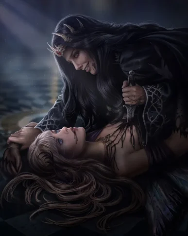 3 сезон 8 серия Кат-сцена с безумной Элизой и Лючией Доступно по пути Безумия