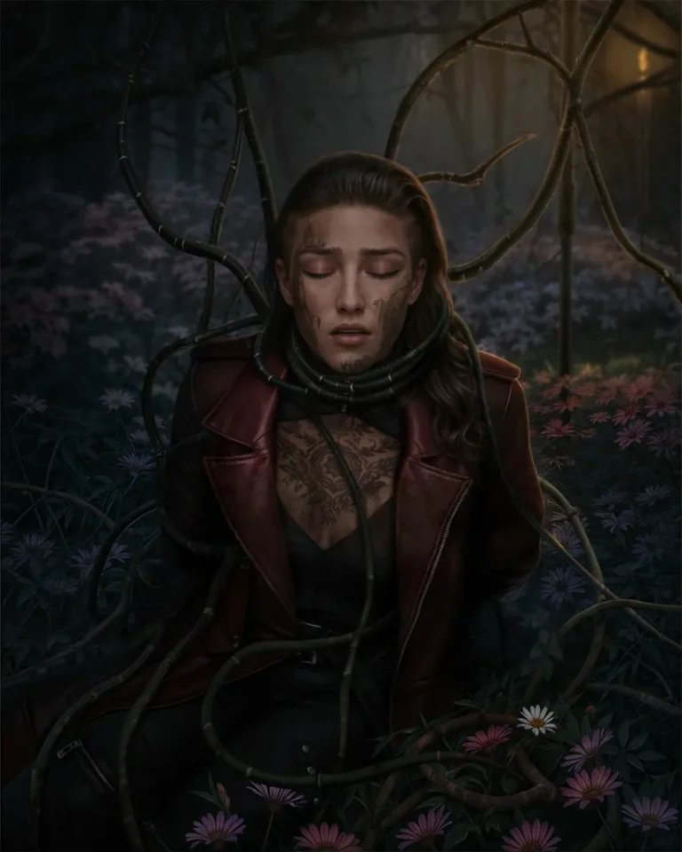 2 сезон 4 серия Кат-сцена с Робин и цветком