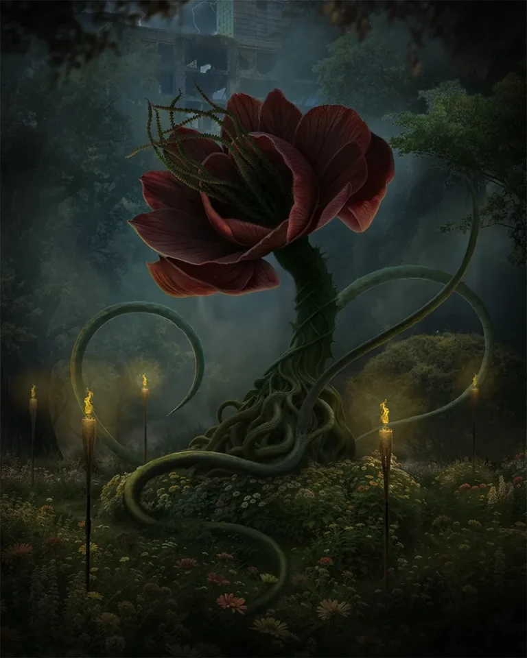 2 сезон 5 серия Кат-сцена с огромным цветком