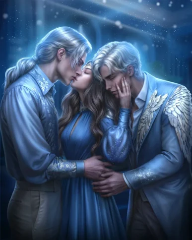 Кат-сцена с Аргеном, Фениксом и Ригель Доступна при получении сверхлегендарного скина для Ригель, Феникса и Аргена — «Let’s Talk about Fantasy», который можно было получить за предзаказ книги «Сердце Атланта. Тень Луны» на Ozon!